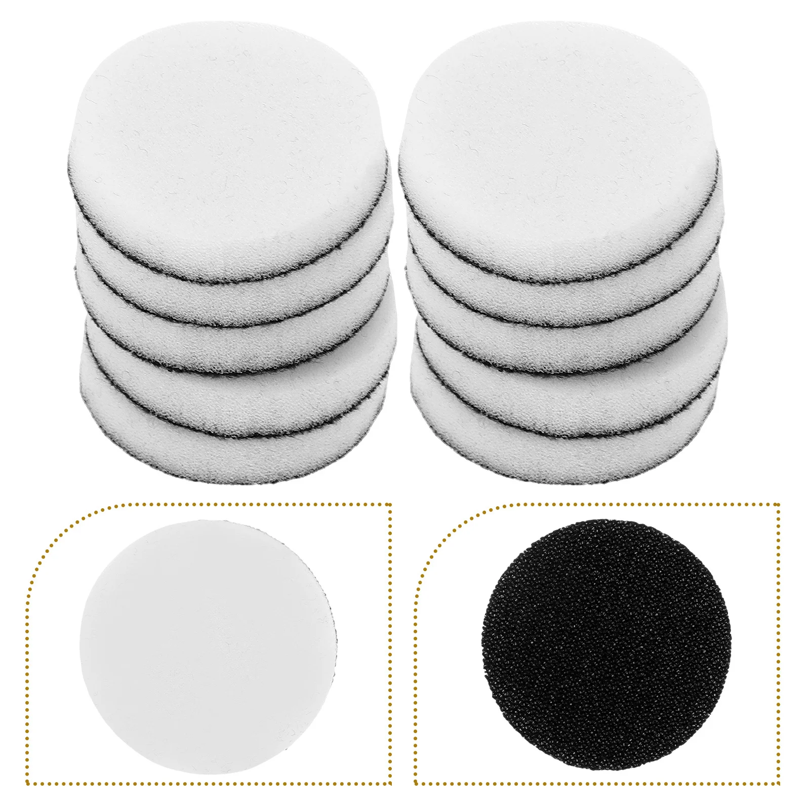 

10Pcs Mini Foam Pads High Functional Blending Sponge for Distress Ink Pads Ink Blending Card Making Art Supplies