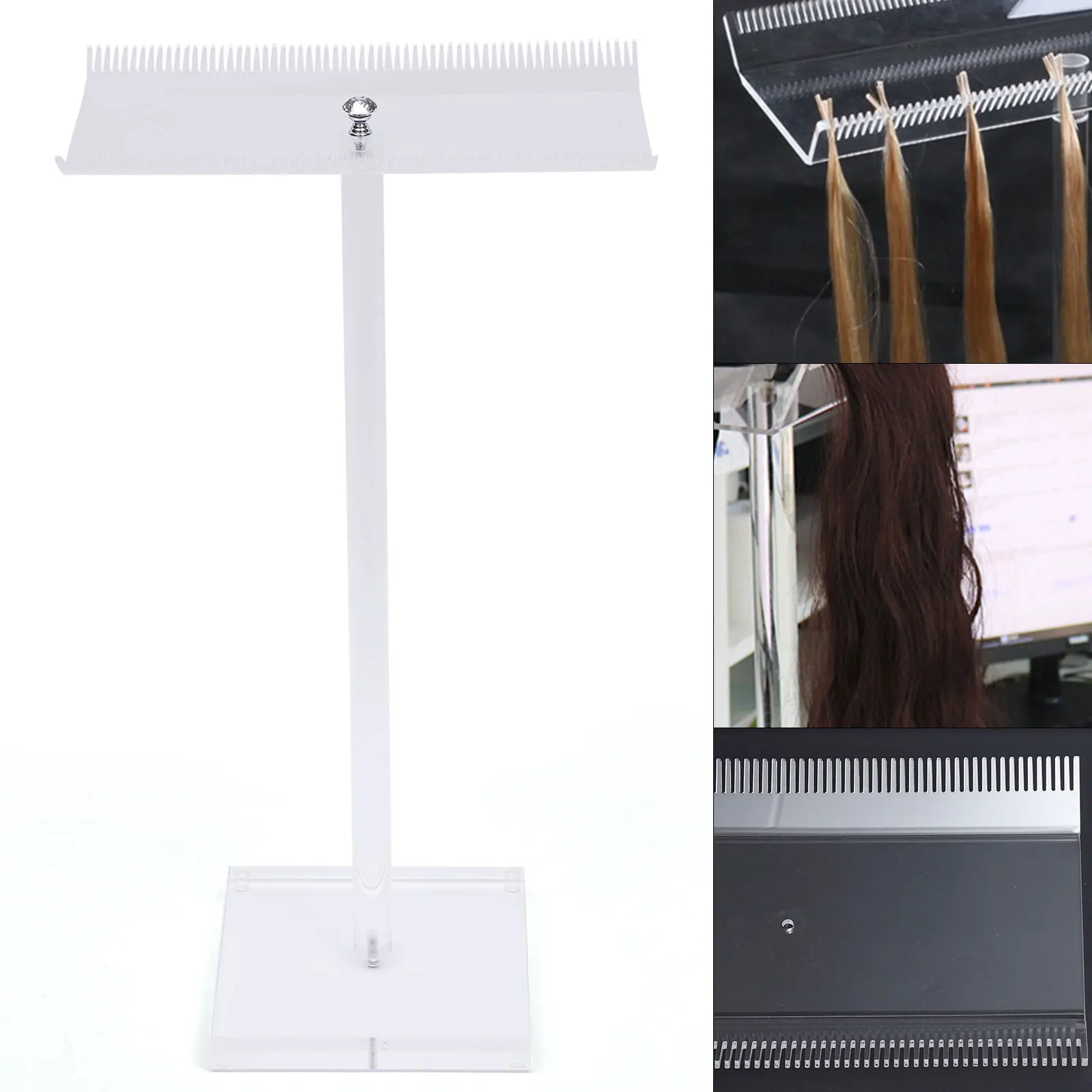 Acryl Haar Perücken Verlängerung Schuss halter Display Webst änder Rack für Friseursalon