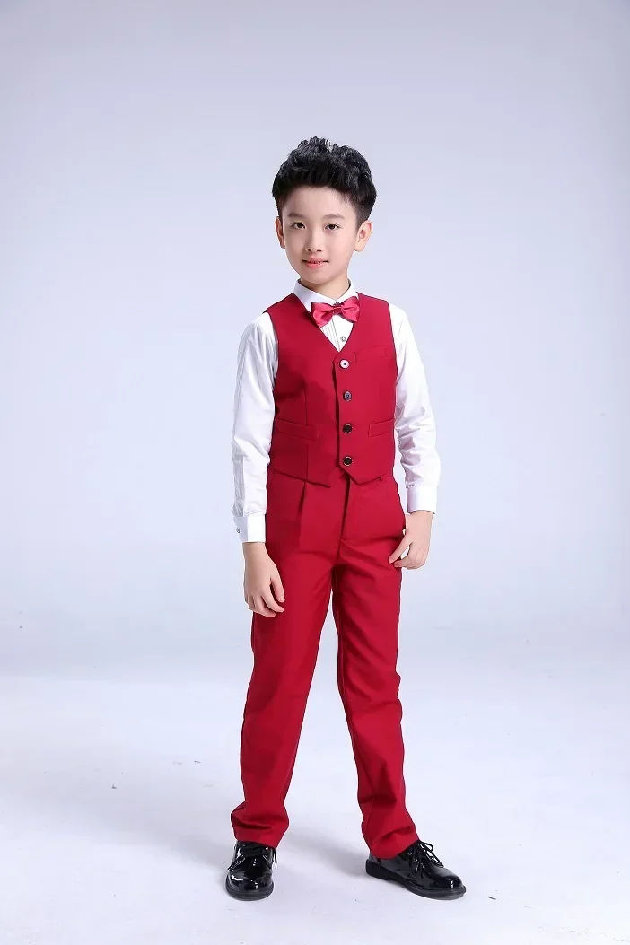 ชุดเต้นแจ๊สเด็ก ชุดเต้นละติน ชุดนักร้องประสานเสียงโรงเรียนประถม ชุดพิธีกรเด็กชายและเด็กหญิง