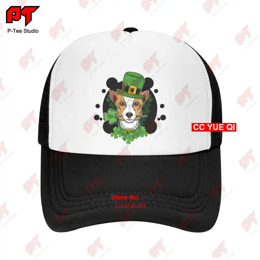 Saint Patrick Day Dog Baseball Caps, Boné de caminhão, 9DL1