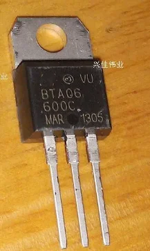 10PCS New BTA06-600C TO220 6A 600V