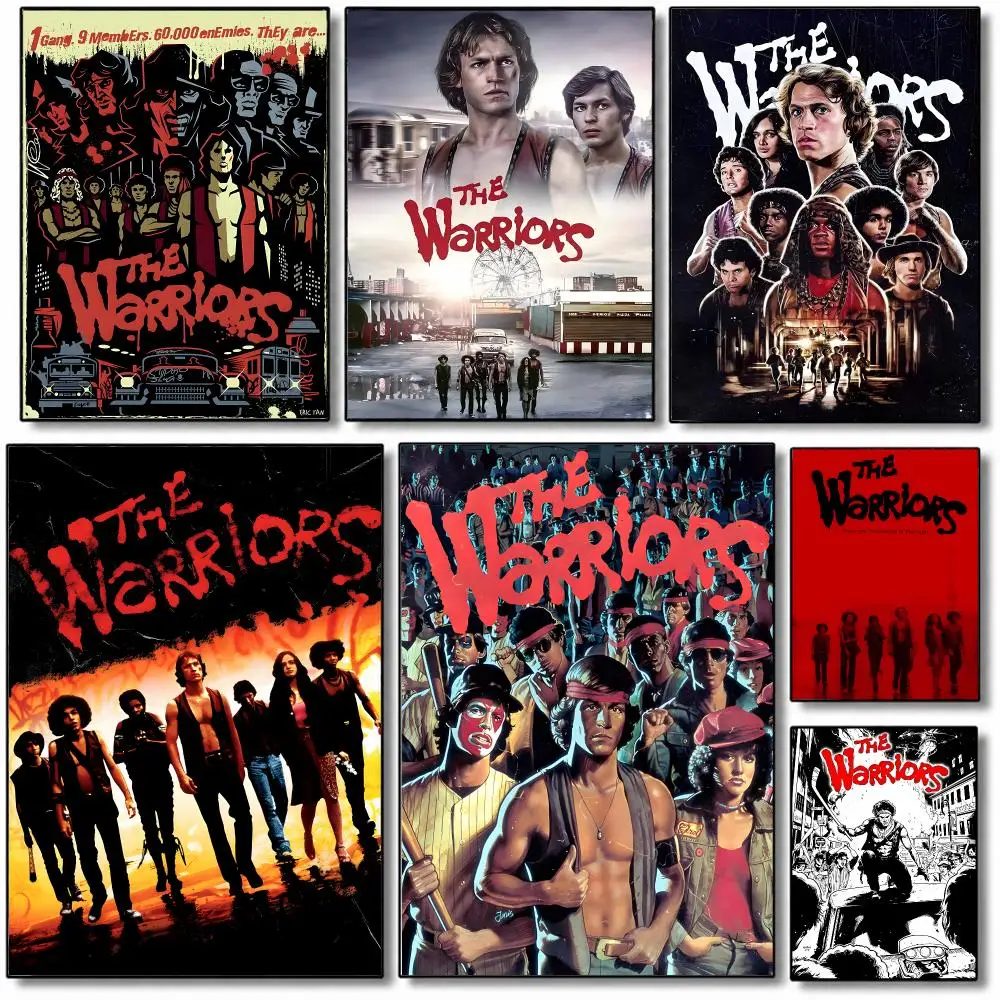Movie The Warriors Poster Wall Art Painting For Home Room Decoration Bedroom Wall Decor Waterproof Posters