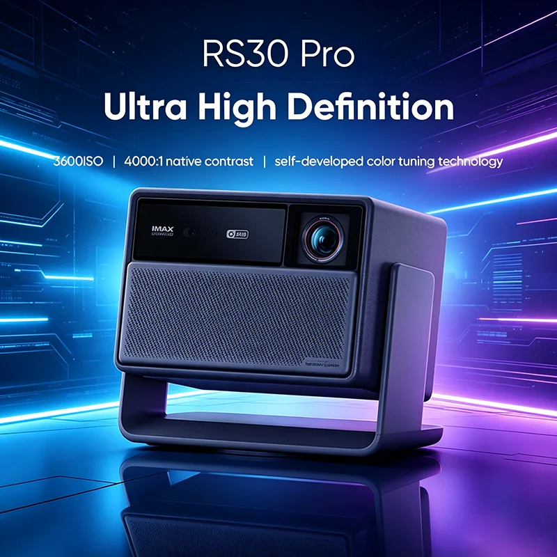 Projecteur laser 4K XGIMI RS30 - Home Cinema Kardon Harman avis et prix