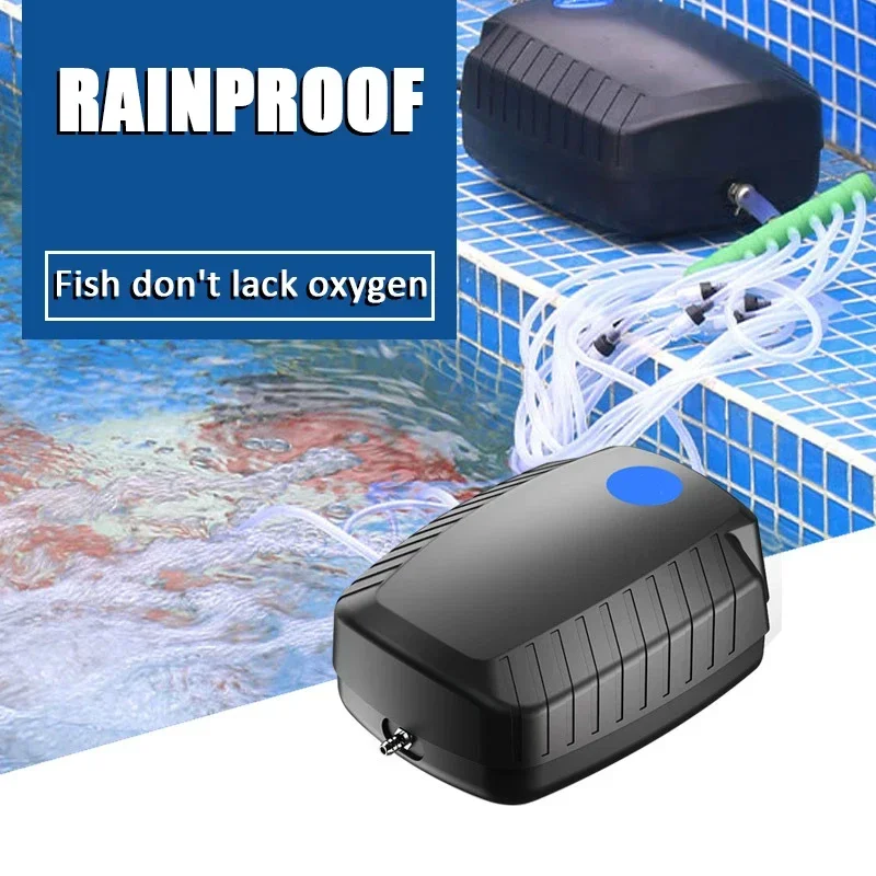 

Fish Farming Oxygen Pump Fish Tank Aquarium Atmospheric Volume Silent Oxygenation Bubble Stone Check Valve Oxygenation Pumping