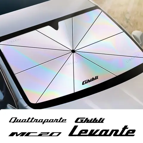 Suitable for Maserati Ghibli Levante MC20 Quattroporte car laser sunshade front windshield insulated sunshade accessories
