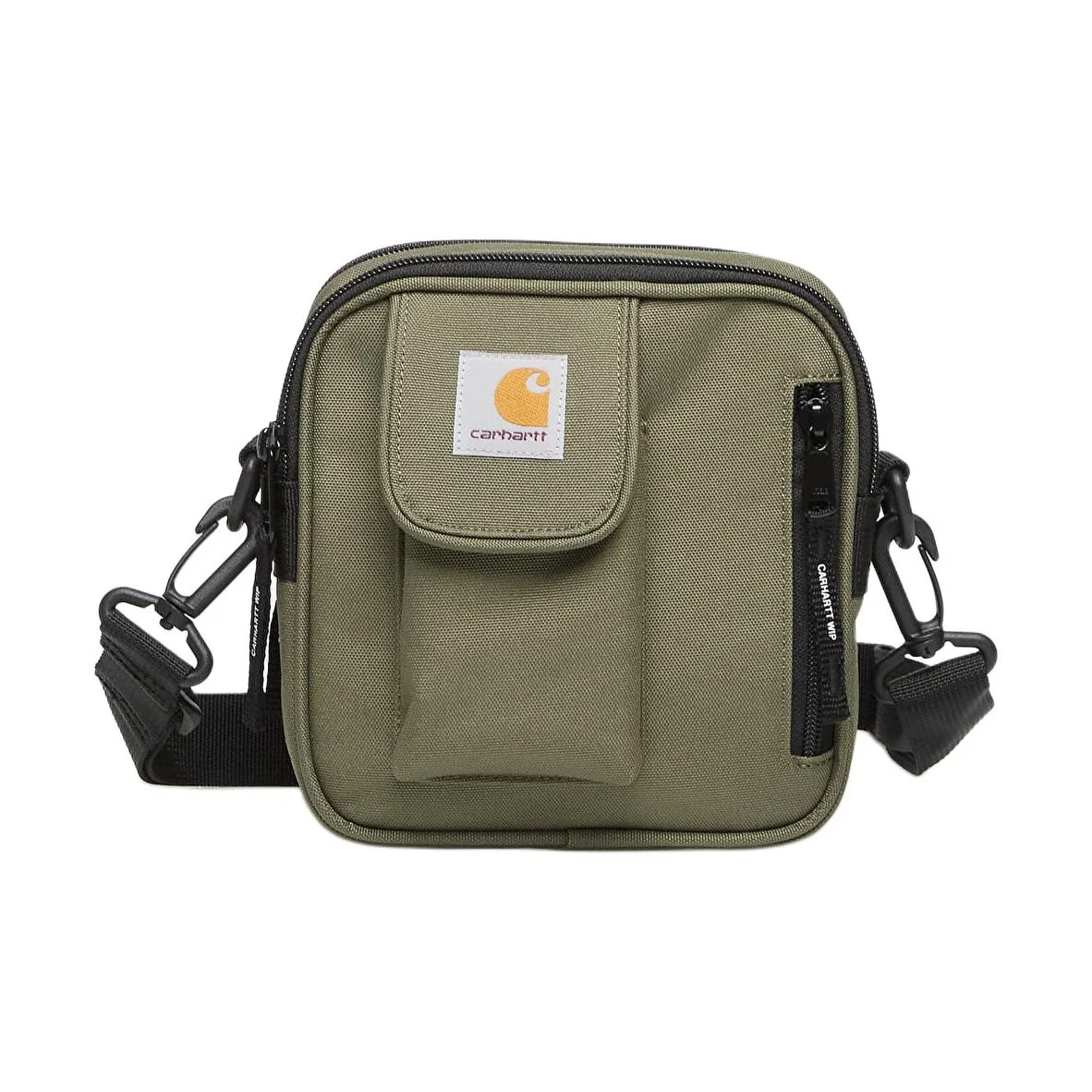 Bolso de Hombro Carhartt WIP de Lona de Poliéster Reciclado, Pequeño, Unisex, Verde Hoja I031470-11-XX