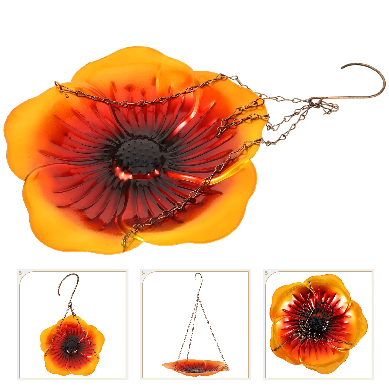 

Bird Feeder Outdoor Feeders Hanging Mount for Outdoors Small Unique Tray Balance Decorative Garden