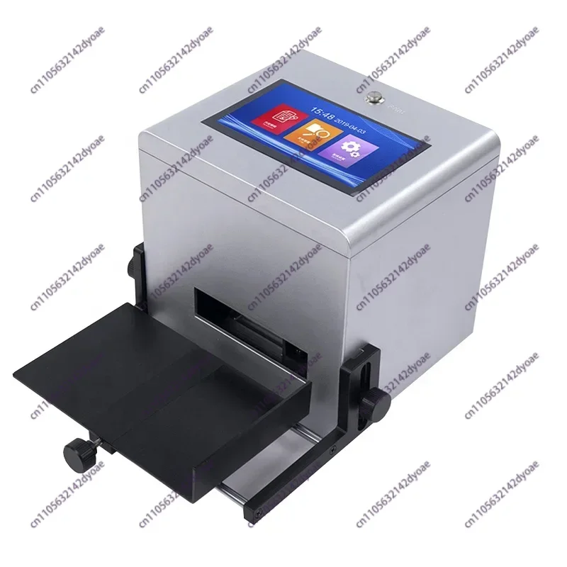 New Continuous Inkjet Coder Batch Number Printer Date Stamp for Plastic Bags/Pet Bottles