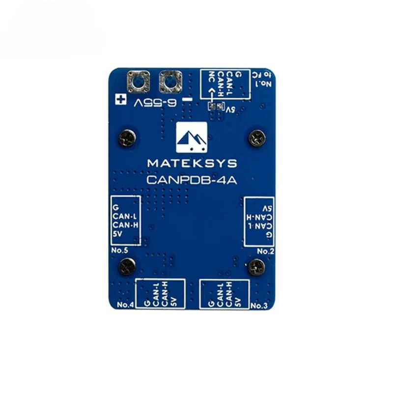 

1pcs CANPDB W/ 4A BEC & J-GH SPLITTER 6V to 55V 2-12S CAN PDB For RC FPV Drone Parts