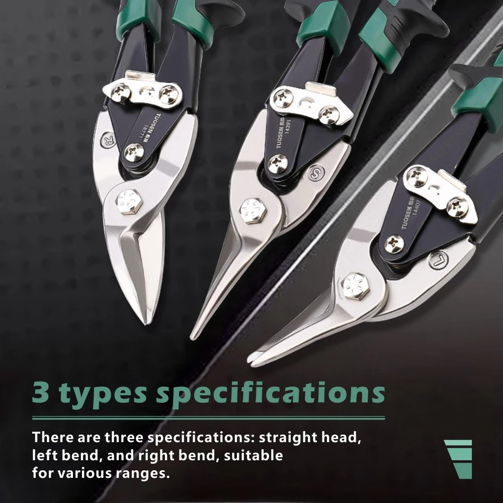 Multifunctional Metal Sheet Cutting Scissor Aviation Snip Cutter Multi-directional scissors Industrial Professional Hand Tool