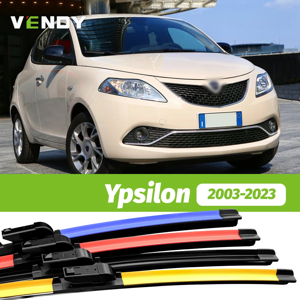 2 stücke Frontscheibe Wischer Klingen Scheibenwischer Für Lancia Ypsilon 2003-2023 2013 2014 2015 2016 2017 2018 2019 2020 2021