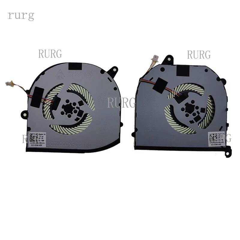 R+  Laptop CPU GPU Cooling Fan for Dell XPS 15 7590 Precision 5540 0V9H8N 0F01PX