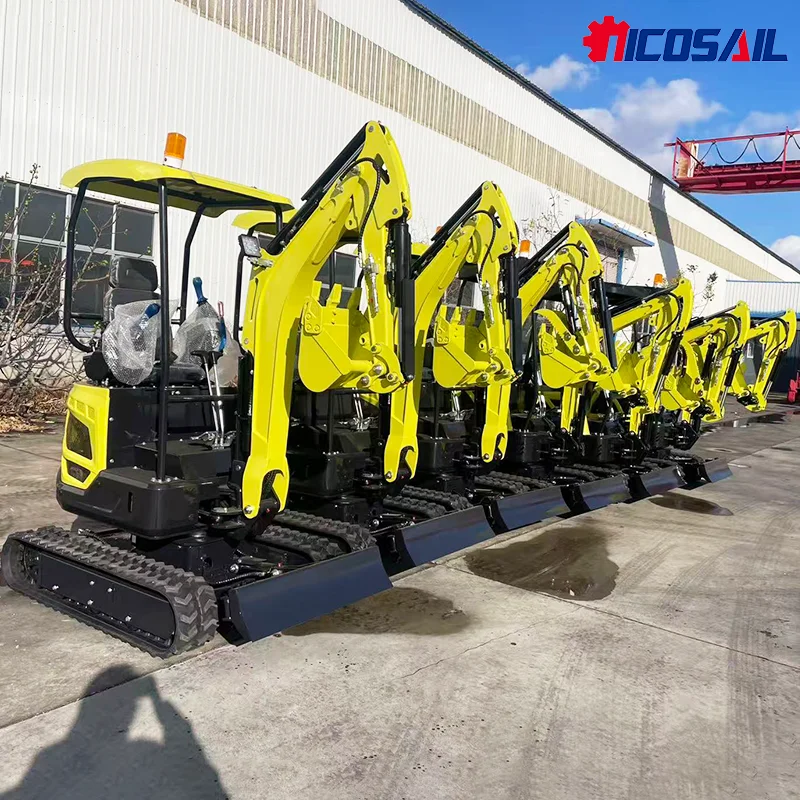 Бесплатная доставка 1,8-тонный дизельный мини-экскаватор для двигателя Kubota EPA, землеройное оборудование, 1 тонна, 2 тонны, 3 т, маленькие экскаваторы