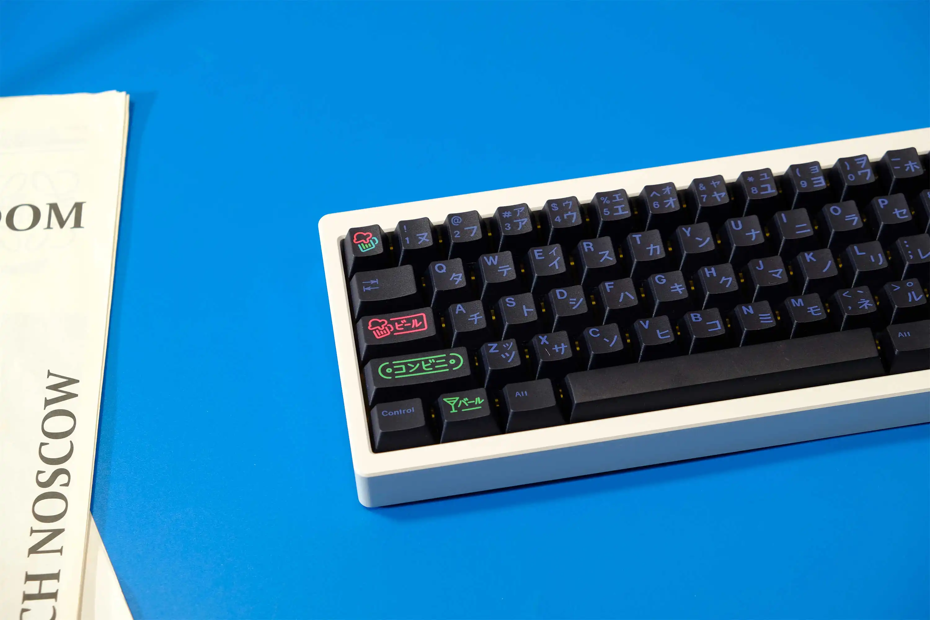 GMK-teclas PBT para teclado mecánico, teclas personalizadas, perfil de cereza, DYE-SUB, Nightlife, 129 teclas