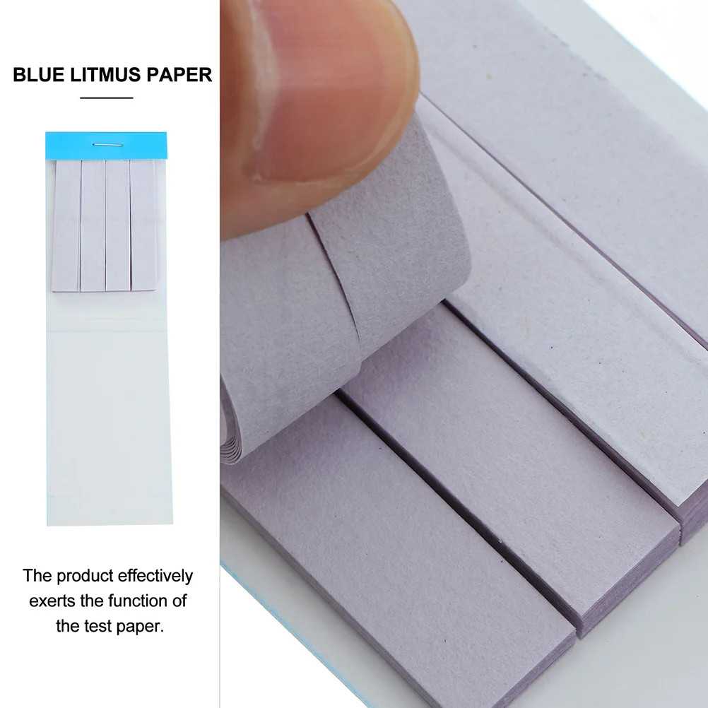 

480 Sheets Acid Test Paper Blue Litmus Ph Indicator For Chemistry Experiment Acidic Solution Tester Lab Instrument