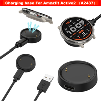 Charging base For Amazfit Active 2 （A2437）smart watches Magnetic charger For Huami Amazfit Active2 adapter accessories