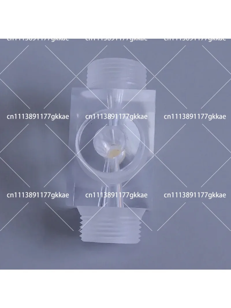 Water Ejector Jet Dosing Mixing Venturi Tube Gas Water Ozone Mixing Spraying Transparent Acrylic Fitting