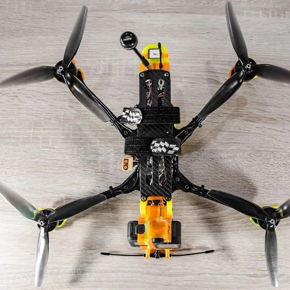 2 ペア (2CW + 2CCW) HQProp HQ 7X4X3 7040 3 ブレードプロペラ 7 インチ長距離 LR7 シネリフター FPV フリースタイル ドローン DIY パーツ用