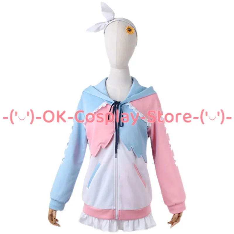 Honma Himawari Cosplay Costume para Mulheres, Vtuber Vestuário, Halloween Carnaval Uniformes, Custom Made Dress, Bonito