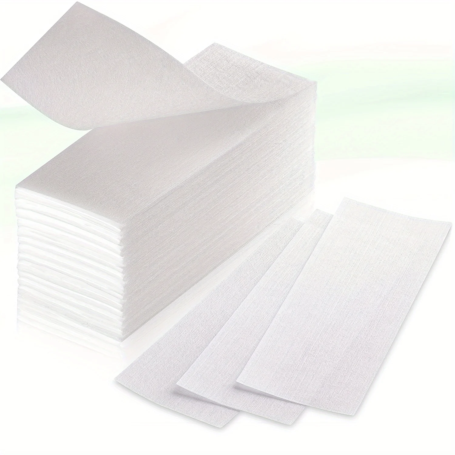 100 Uds. Rimocción de tela no tejida para el cuerpo, rollos de papel encerado para eliminar el vello, depiladora de alta calidad, tira de papel de cera