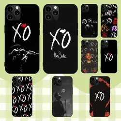 The Weeknd XO Singer Phone Case For iPhone 16 11 12 13 14 15 Mini plus PRO MAX Shell