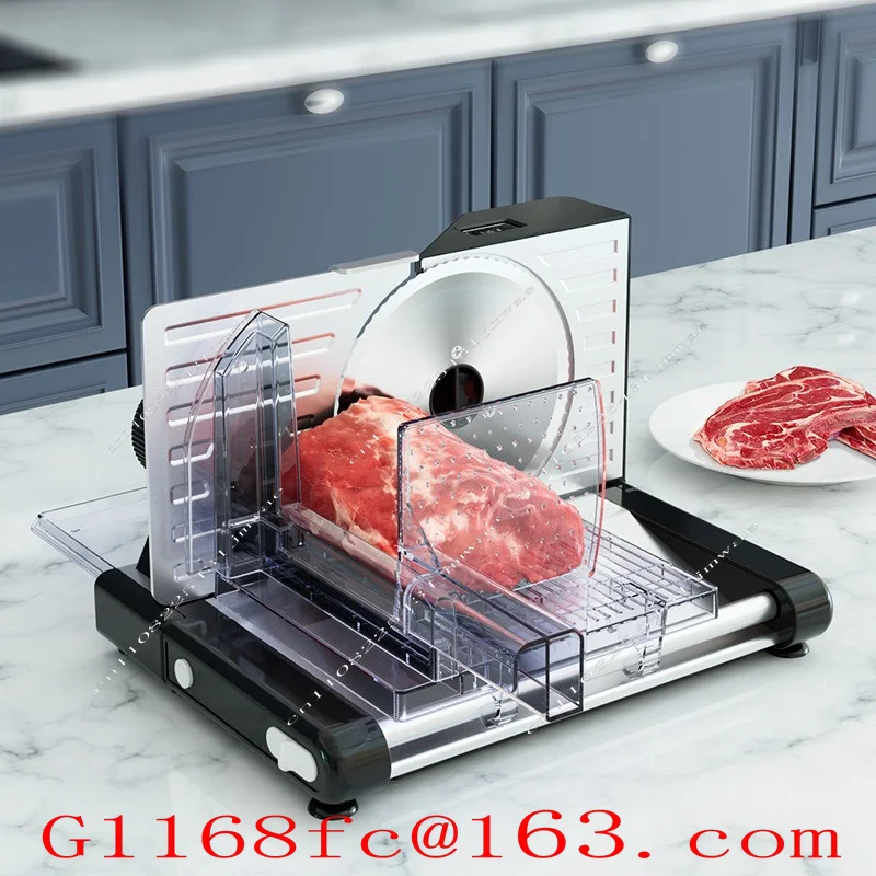 110V 220V Multi Functional Foldable Meat Slices, Fruit and Vegetable Household Frozen Meat Stainless Steel Cutting Machine Parts