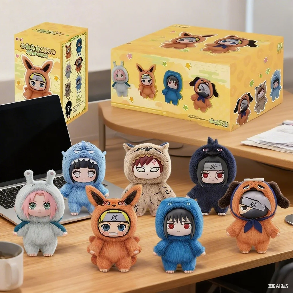 Bandai Originale Eaki Naruto Scatola Cieca In Magazzino Naruto Shippuden Party Doll Cieco Scatola Giocattoli Carino Ciondolo Giocattoli Regali Di Compleanno Per Bambini