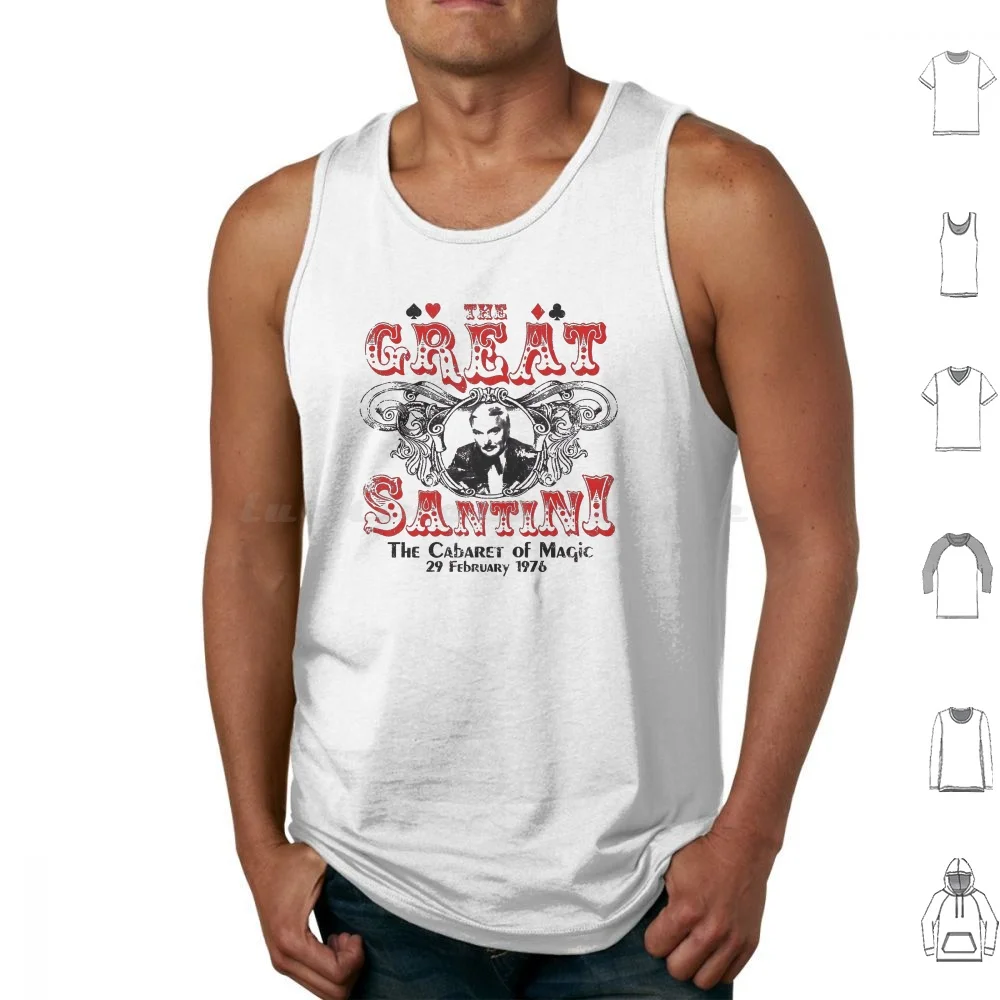 The Great Santini - Prenda ligera con camisetas sin mangas rojas, chaleco sin mangas, The Great Santini Columbo Peter Falk Jack Cassidy Just One