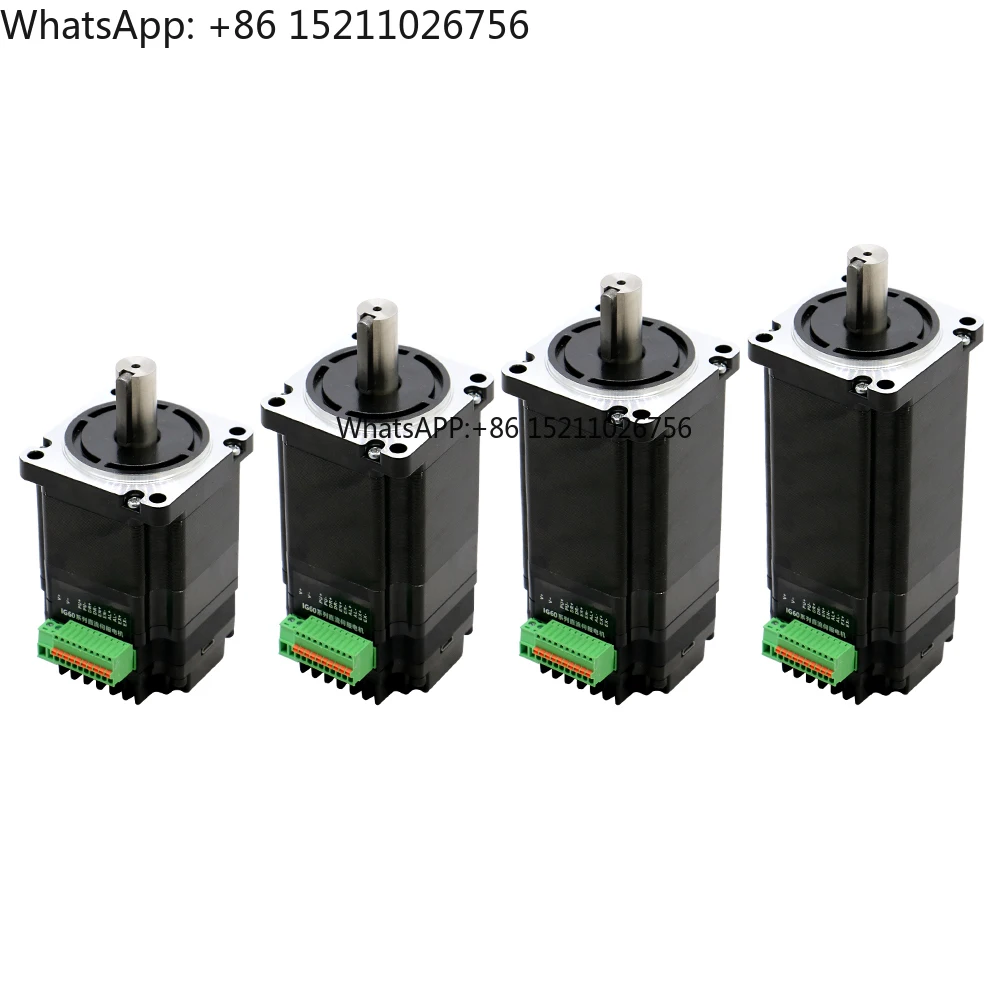 

IG60S-300W 6A 0.95NM Nema 24 Brushless DC Servo Motor Integrated DC Motor 48V 300w With RS485