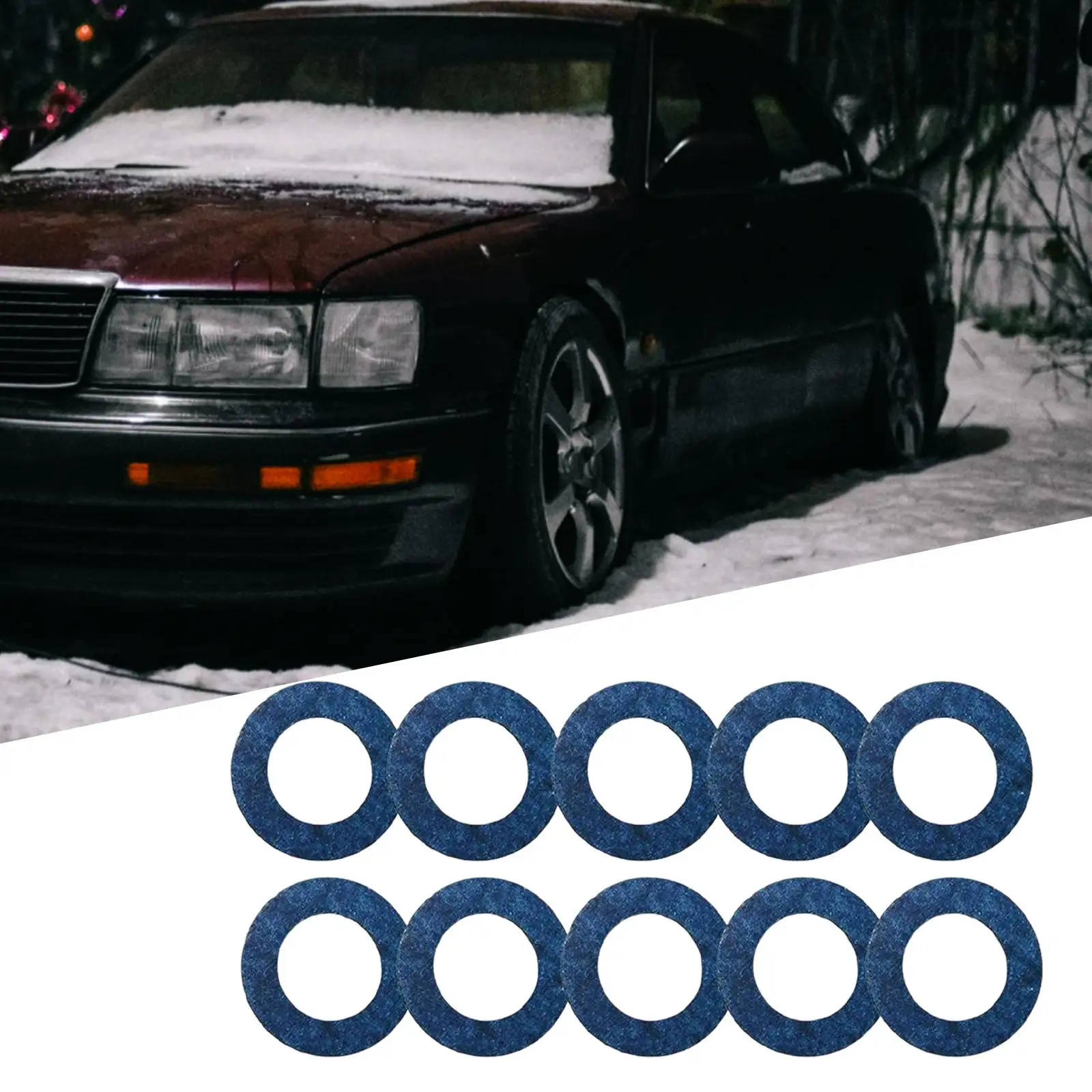 

Oil Drain Plug Gasket Washers 9043012031 10x for Toyota 12mm for Lexus