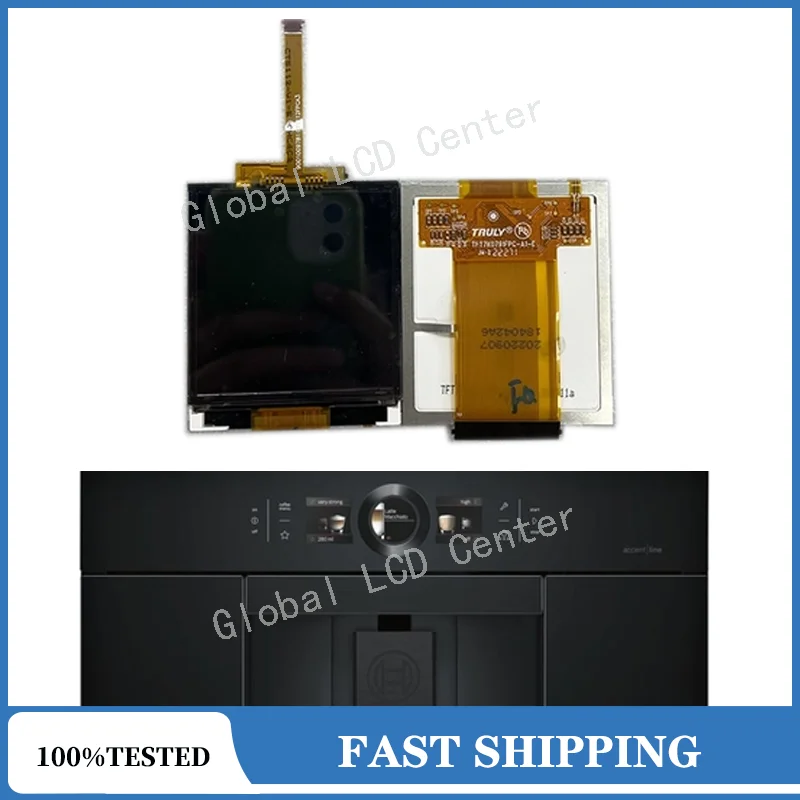 Original LCD With Touch Screen For Bosch Serie 8 CTL836EC6  CTL836EC07 coffee machine LCD Replacement