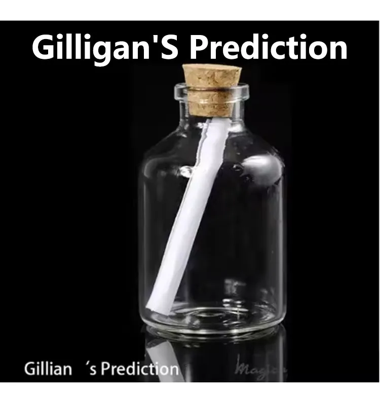 Predicción de Gilligan, trucos de Magia, mentalismo, ilusiones de Magia de escenario, accesorios de ilusiones de Magia de primer plano