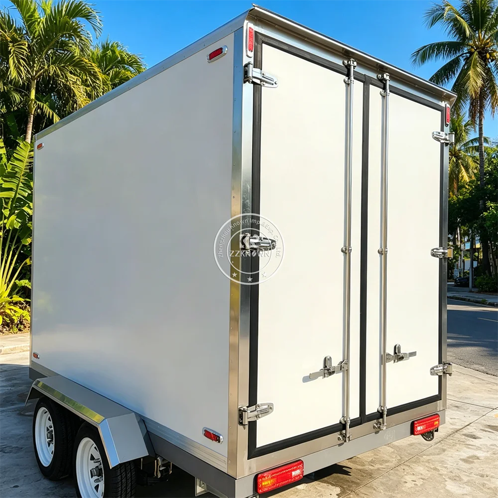 

Advanced Cold Storage Truck Industrial Refrigerated Trailer Efficient Reefer Transport Truck With Cooling Equipment