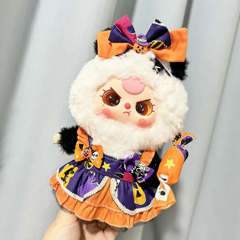 Doll Cute Clothing Trend Cute Halloween Doll Costume Clothes Breathable Cotton Doll Clothing For Collection Display Photo Props