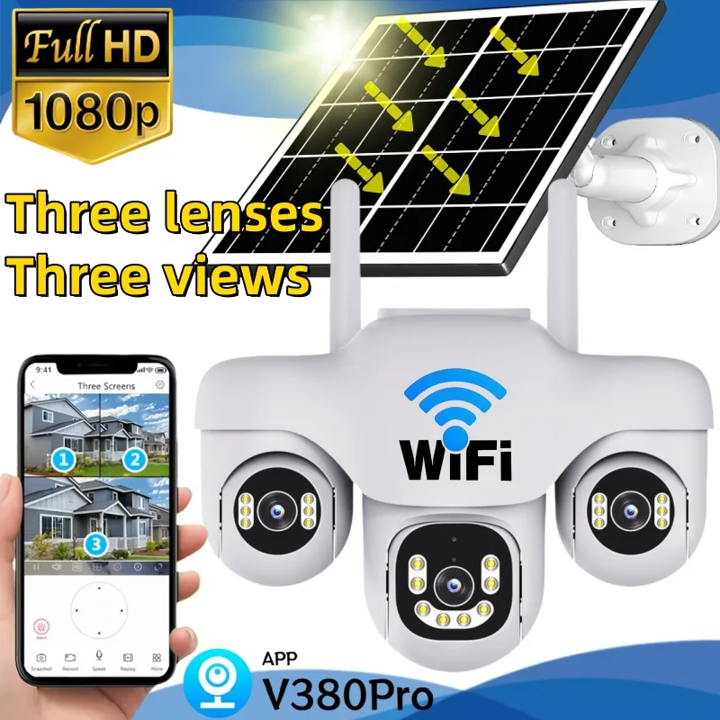 V380 Pro Wifi Solar…