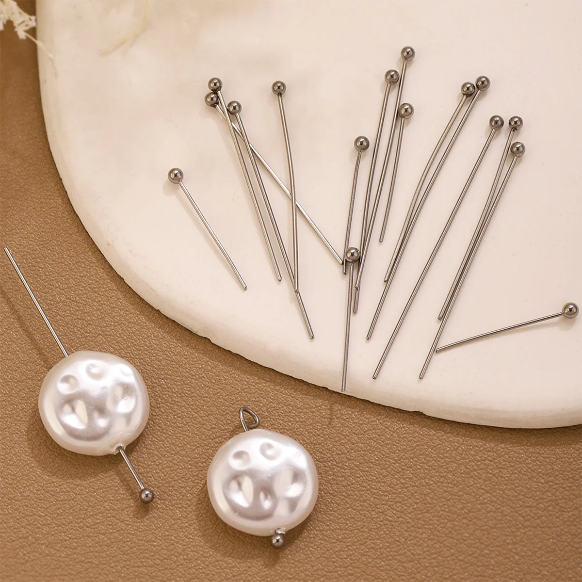 Jewelry Making Head Pins - 50 adet/grup 20 25 30 35mm