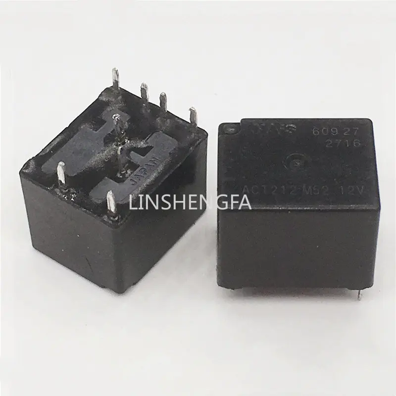 

10PCS/LOT ACT212 M52 12V Eight-pin Two-group Conversion Of Automotive Central Control Electronic DC Electromagnetic Power Relay