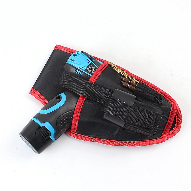 Waterproof Portable Drill Tool Cordless Carry Pouch Belt Waist Holder Bag Holster Screwdriver Hammer Wrench Storage Pocket New