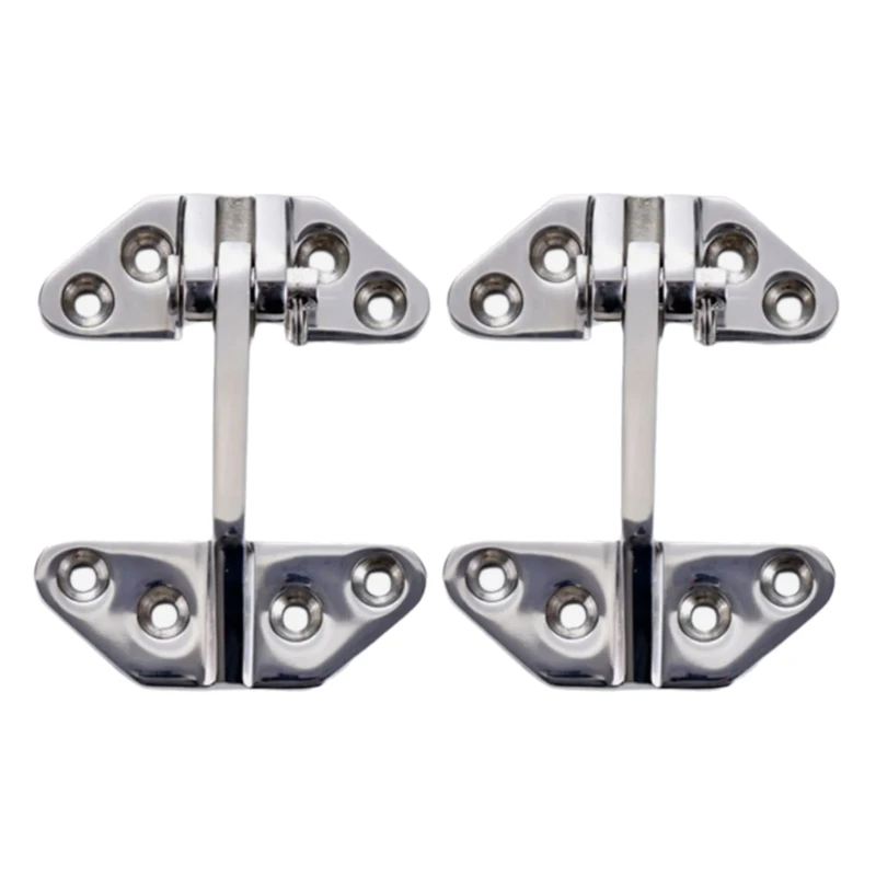 RXJE Entry Door Friction Hinge 4 Screw Hole for Travel Trailer Marine Boat Motorhome