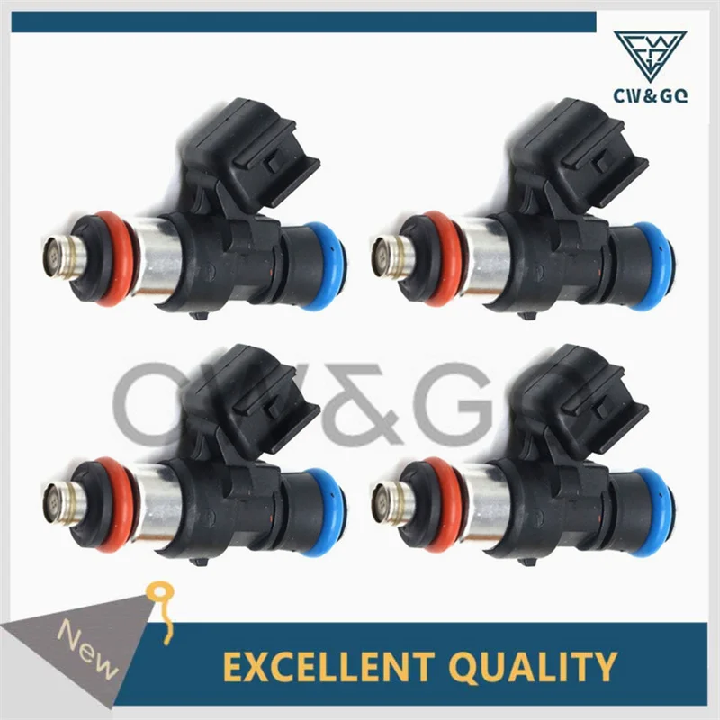 4pcs  Fuel Injector A2C32624700 Nozzle 875cc 80lb for Chevy Camaro Corvette Pontiac G8 EV1 High Flow Injector Short