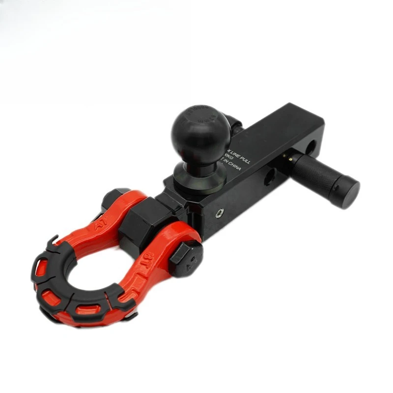 Direct supply aluminum alloy trailer hook and catch ball shackle trailer arm modified car RV accessories