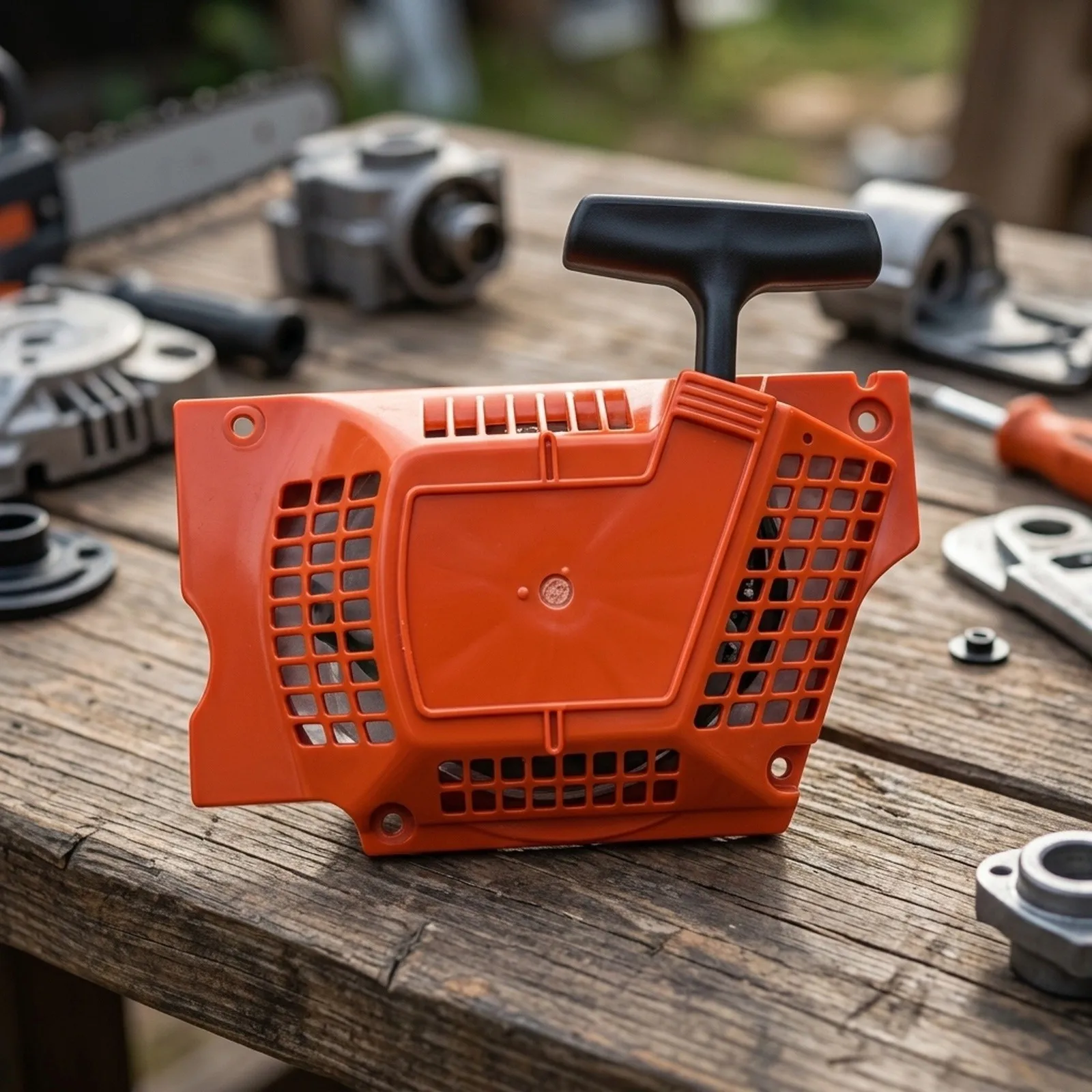 for chainsaw Repair As Shown for chainsaw Starter Assembly Ergonomic Pull Cord Design 340 345 350 for chainsaw Easy Installation