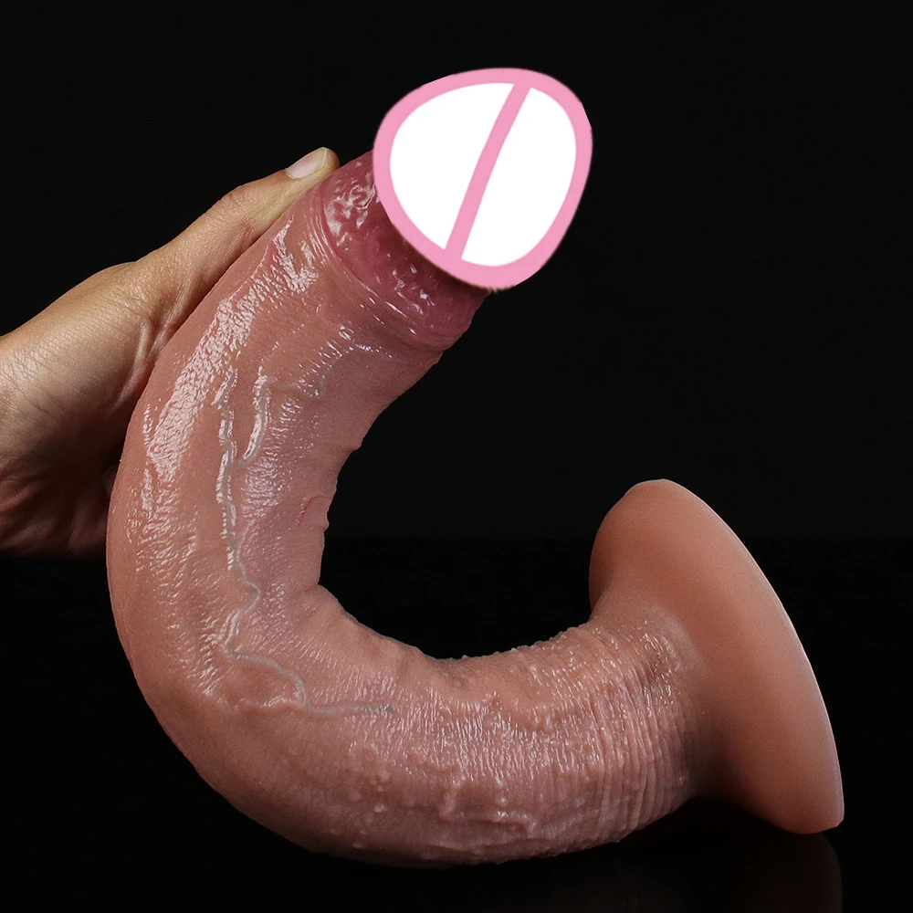 35CM Long Dildo Realistic Snake Shape Single Layer Silicone Big Penis Soft Anal Sex Toy Suction Cup Dick for Women G-spot Orgasm - Image 3