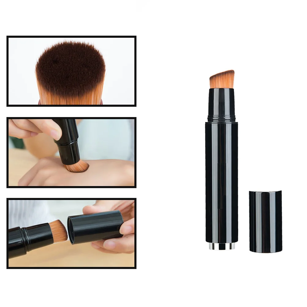 

Luxury Brush Collection Includes Foundation Concealer Blending Buffing Liquid Powder Application Kit with Cover