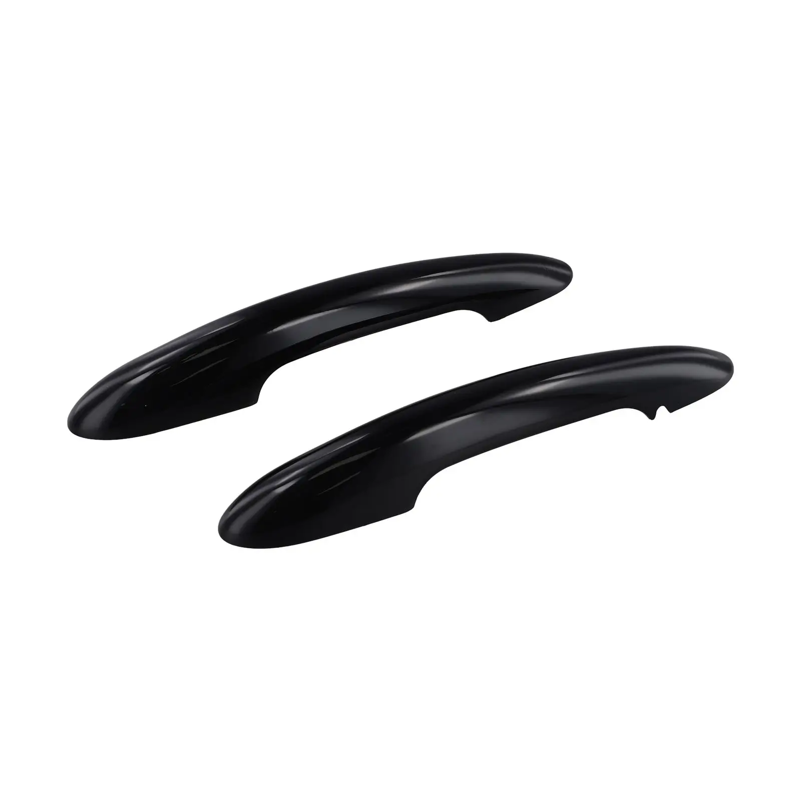 2pcs Glossy Black Car Door Side Handle Cover Trim For BMW mMINI For cCooper F54 F55 F56 F57 F60 Replacement Parts