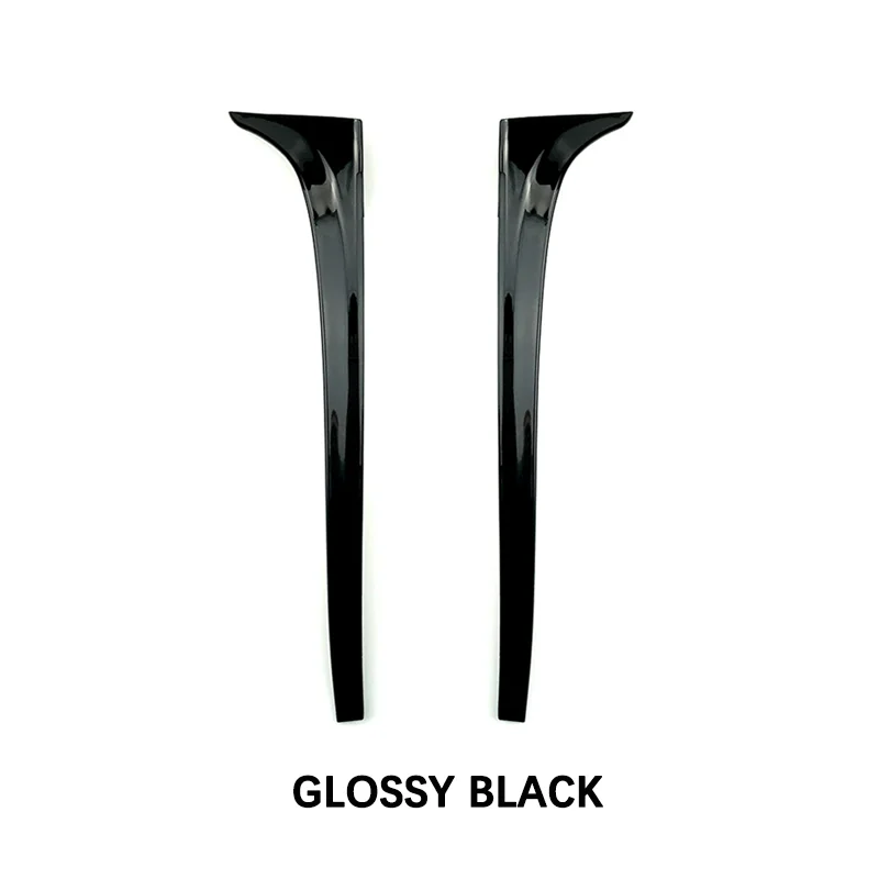 Fit Für VW Zubehör GOLF 7 MK7 GT 2014 2015 2016 2017 2018 Schwarz Hinten Fenster Seite Spoiler Flügel Trim 2 stücke