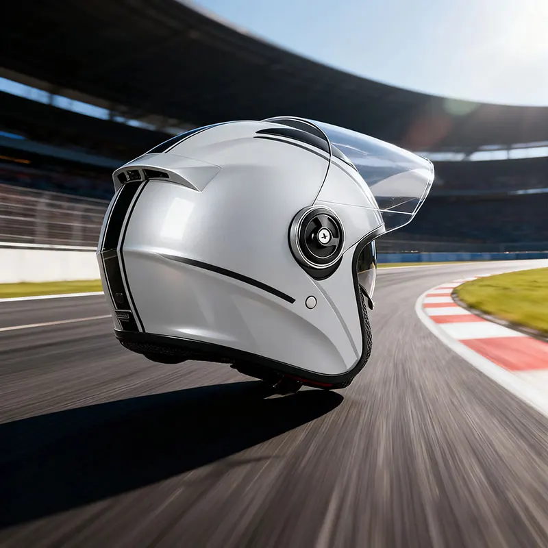 

Четыре сезона двойной зеркальный шлем 3/4 шлем электромобиль мужской женский полушлем мотоциклетный аккумулятор автомобильный шлем