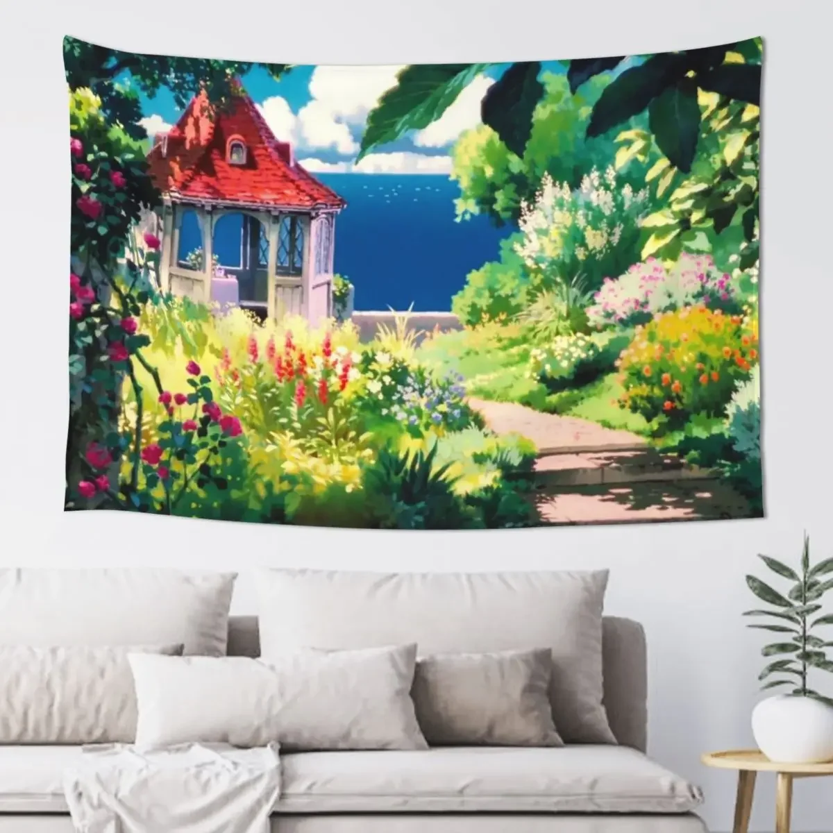 A Site to Sea Tapestry Decor Home Wallpaper Bedroom Decoration For Home Tapestry