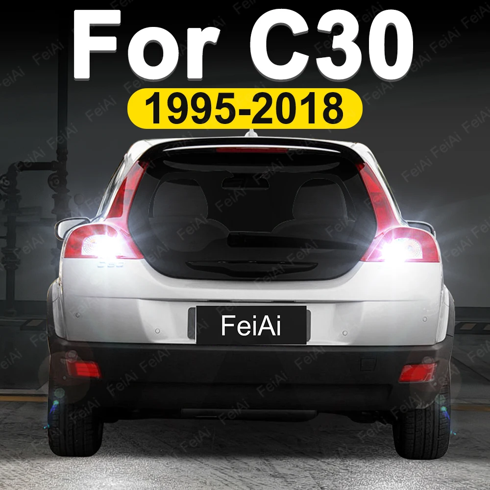 For Volvo C30 LED Reverse Lights C30 Accessories 2006-2013 2007 2008 2009 2010 2011 2012 Reversing Back Up Light LED Backup Bulb