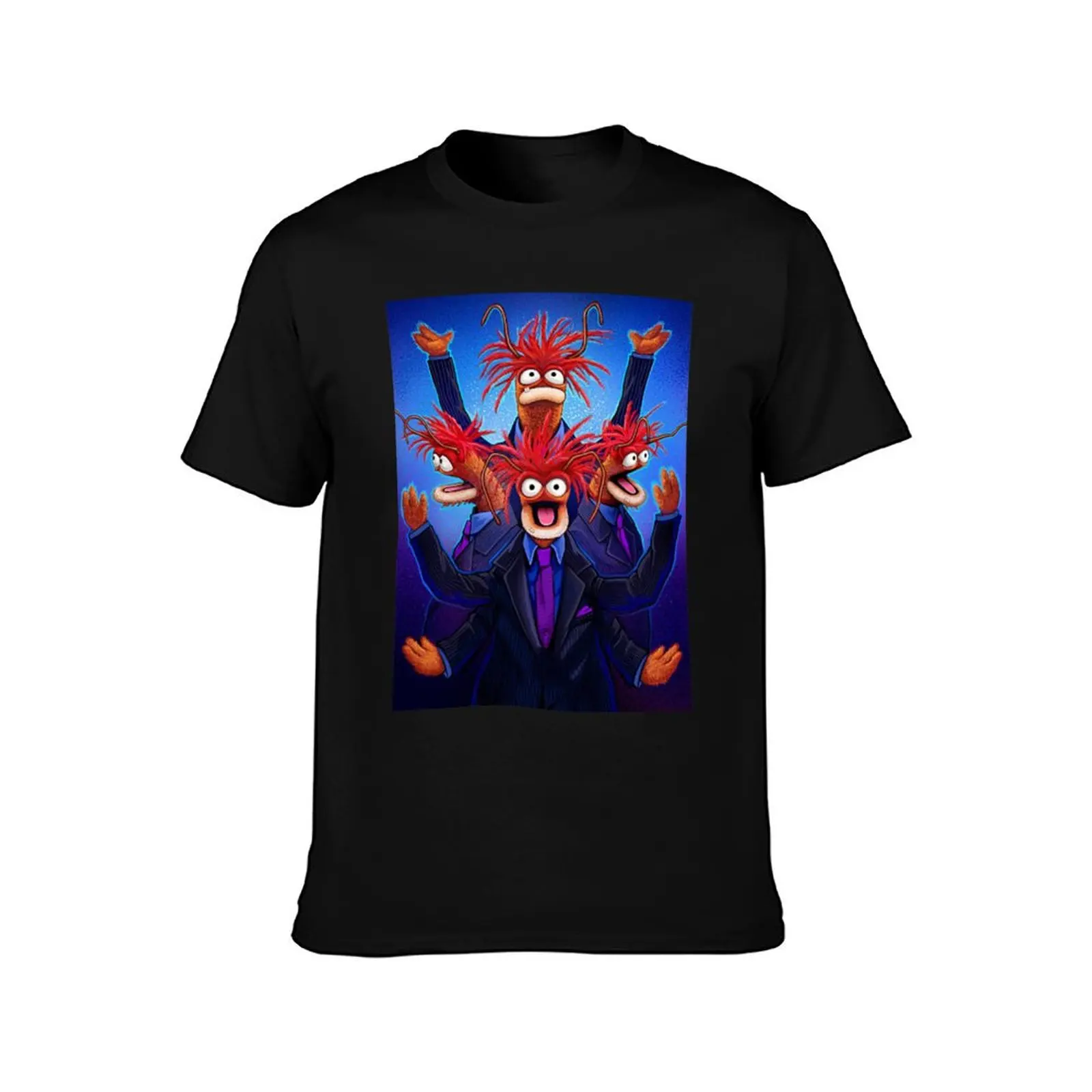Pepe Prawn The Muppets Now T-Shirt Heavy Duty Casual Work Tee T-Shirt